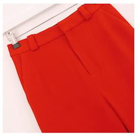 Roland Mouret-Roland Mouret Dilman Poppy Red trousers-Red