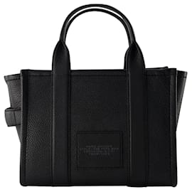 Marc Jacobs-The Small Tote Bag - Marc Jacobs -  Black - Leather-Black