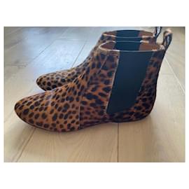 Isabel Marant Etoile-Boots Isabel Marant-Imprimé léopard