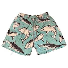 Vilebrequin-Vilebrequin swim shorts Size M-Turquoise