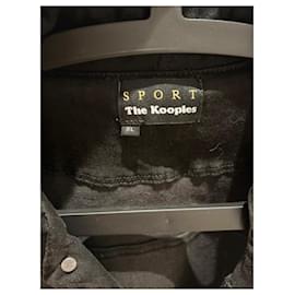 The Kooples Sport-La giacca di jeans Kooples taglia XL-Nero