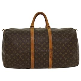 Louis Vuitton-Louis Vuitton Keepall 55-Brown