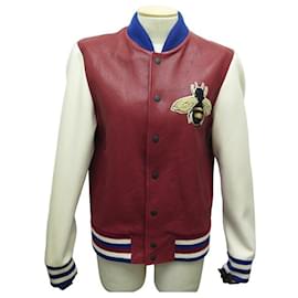 Gucci-GUCCI BOMBER VARSITY BLIND PER GIACCA LOVE BEE 46 IT 38 M 46 giacca s-Bordò