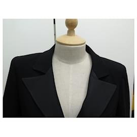 Chanel-CHANEL BLAZER JACKET WITH LION HEAD BUTTONS P33906W04176 M 40 WOOL JACKET-Black