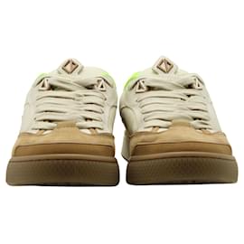 Autre Marque-Dior B713 x Travis Scott Cactus Jack Sneakers in 'Coffee' Brown and White Suede-Other