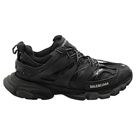 Autre Marque-Balenciaga Track Sneakers in Black Polyurethane-Black