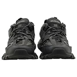 Autre Marque-Balenciaga Track Sneakers in Black Polyurethane-Black