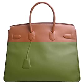 Hermès-HERMES BIRKIN 35-Brown