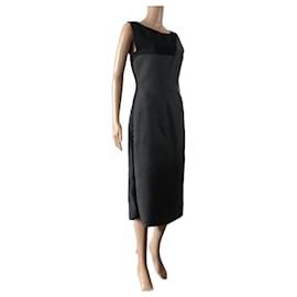 Dior-Vestido Dior em lã cinza-Cinza
