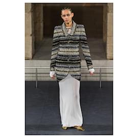 Chanel-9K$ New Paris / Egypt Lesage Tweed Jacket-Black