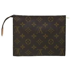 Louis Vuitton-Louis Vuitton Monogram Poche Toilette 19 Pouch M47544 LV Auth ep1597-Monogram