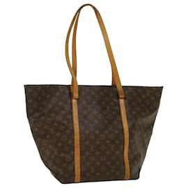 Louis Vuitton-LOUIS VUITTON Monogram Sac Shopping GM Tote Bag M51110 LV Auth 52666-Monogram