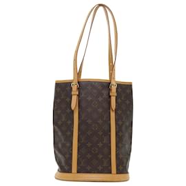 Louis Vuitton-LOUIS VUITTON Monogram Bucket GM Shoulder Bag M42236 LV Auth 52506-Monogram