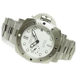 Panerai-PANERAI Submersible Bianco 42 MM PAM02223 bracelet Specification Mens-Silvery