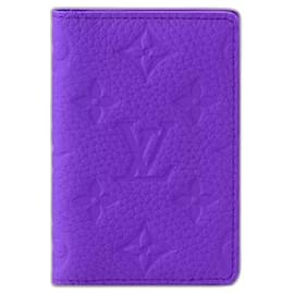Louis Vuitton-LV Violet colour Pocket organizer-Purple