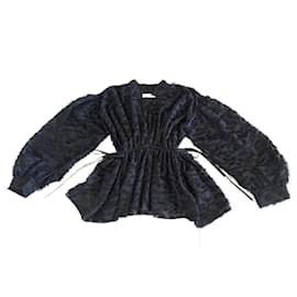 Autre Marque Top Simonett Black Celice Size S/M Black