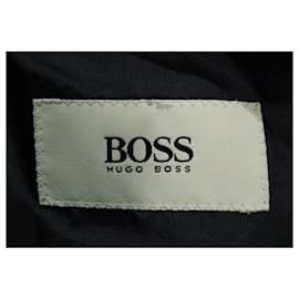 Hugo Boss-Dark Navy Double Breasted Blazer-Blue,Navy blue
