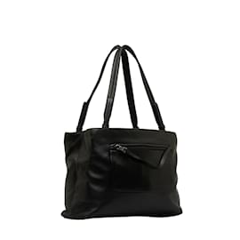 Prada-Leather Handbag-Black