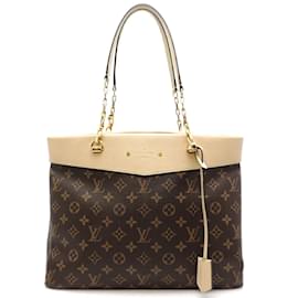 Louis Vuitton-Monogram Pallas Shopper Tote M41580-Brown