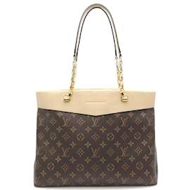 Louis Vuitton-Monogram Pallas Shopper Tote M41580-Brown
