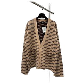 Balenciaga Strickwaren Dunkelbraun