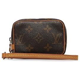 Louis Vuitton-Louis Vuitton Brown Monogram Trousse Wapity-Brown