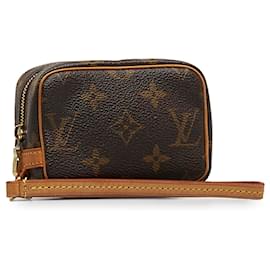 Louis Vuitton-Louis Vuitton Brown Monogram Trousse Wapity-Brown