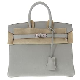 Hermès-HERMES BIRKIN 25-Grey