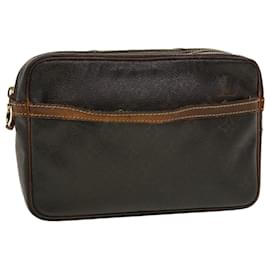 Autre Marque-Louis Vuitton Monogram Compiegne 23 Clutch Bag M51847 LV Auth 42769-Brown