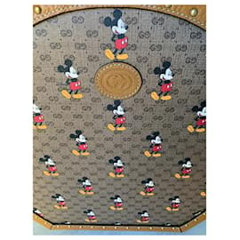 Gucci-Coffret à chapeaux Disney x Gucci Croisière 2020 Collection-Marron clair