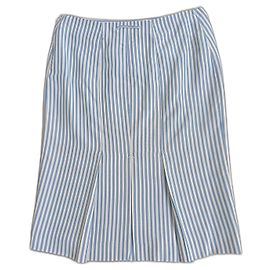 Saia de seda de Jean Paul Gaultier Azul claro