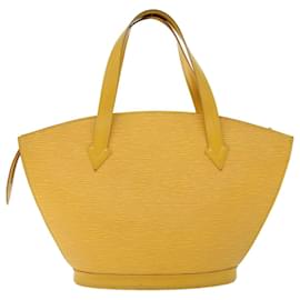 Louis Vuitton-Bolsa de mão LOUIS VUITTON Epi Saint Jacques Amarelo M52279 Autenticação de LV 53957-Amarelo