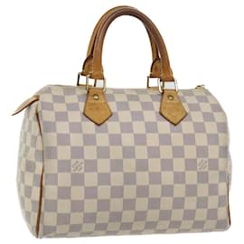 Louis Vuitton-Louis Vuitton Damier Azur Speedy 25 Hand Bag N41534 LV Auth 52945-Other