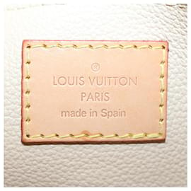 Louis Vuitton-Estuche de cosméticos PM N de LOUIS VUITTON Damier Azur Pochette60024 LV Auth 52964-Otro