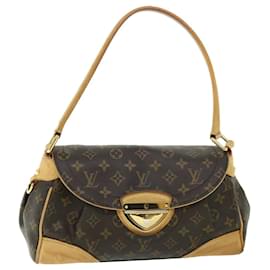 Louis Vuitton-LOUIS VUITTON Monogram Beverly MM Shoulder Bag M40121 LV Auth 53916-Monogram