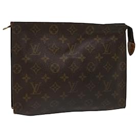 Louis Vuitton-Louis Vuitton Monogram Poche Toilette 26 Pouch M47542 LV Auth 53526-Monogram