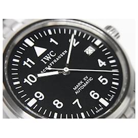 IWC-IWC Pilot's watch mark15 black Dial IW325301 genuine Bracelet Mens-Silvery