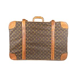 LOUIS VUITTON Monogramm Stratos 60 Reisetasche Braun