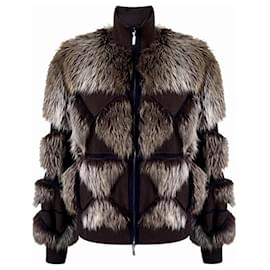 Chanel-9K$ New Fluffy Jacket-Brown