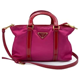Prada-Shoulder bag-Pink,Red