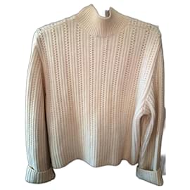 Cacharel weißer Wollpullover Weiß