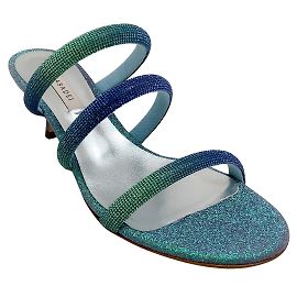 Sandali Dazzle Skylight Hollywood di Casadei Blu