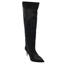 Tamara Mellon Tabitha Simmons - Mi-bas Trinity noirs 75 Bottes en cuir nappa Noir