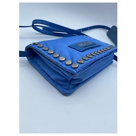 Prada Tracolla Etiquette Blu navy Blu chiaro