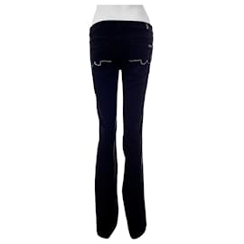 7 For All Mankind-Jean coupe botte Kimmi-Noir