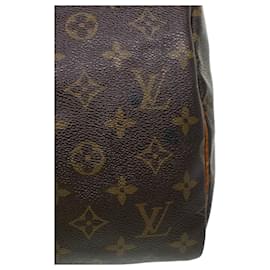 Autre Marque-Louis Vuitton Monogram Speedy 30 Hand Bag M41526 LV Auth th3663-Brown