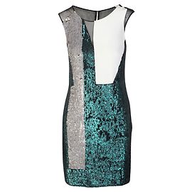3.1 Phillip Lim Kleid mit Pailletten Grün