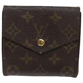 Louis Vuitton-LOUIS VUITTON Monogram Wallet 6Set LV Auth yk7393b-Brown