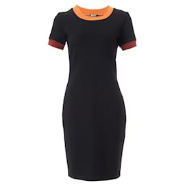 Autre Marque-Bodycon Tshirt Dress-Black