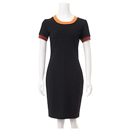 Autre Marque-Bodycon Tshirt Dress-Black